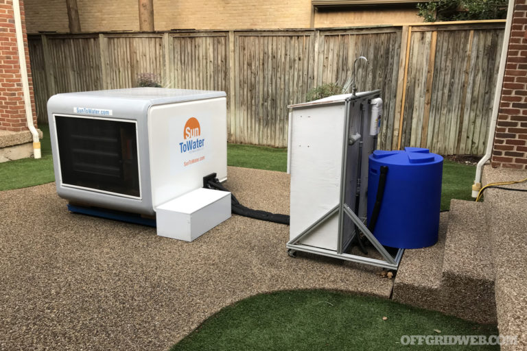 New: SunToWater Atmospheric Water Generator in Field Trials