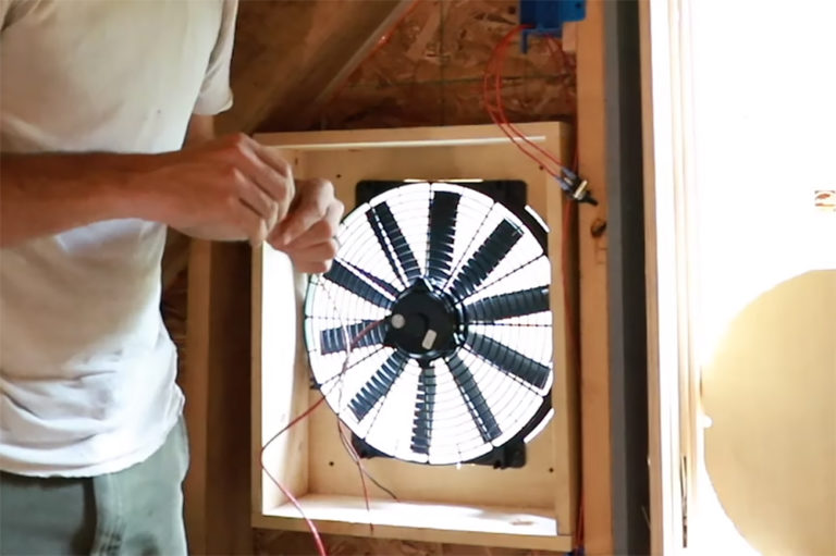 Video: Building an Off-Grid Whole-House Fan