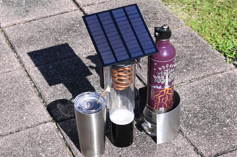 Video: DIY Solar Water Desalinator
