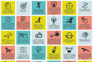 Infographic: 50 Tips for Productivity