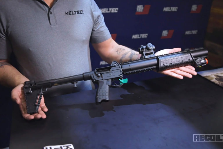 RECOILtv: KelTec Sub2000 CQB with Integral Suppressor