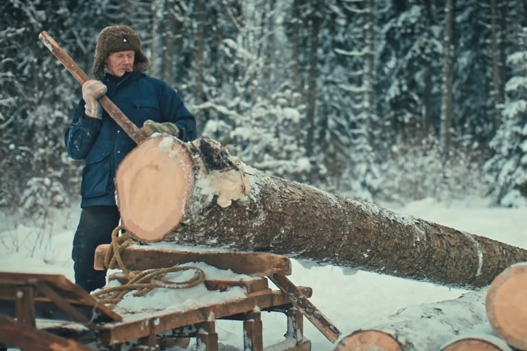 Video: A Year in the Life of an Off-Grid Grandfather