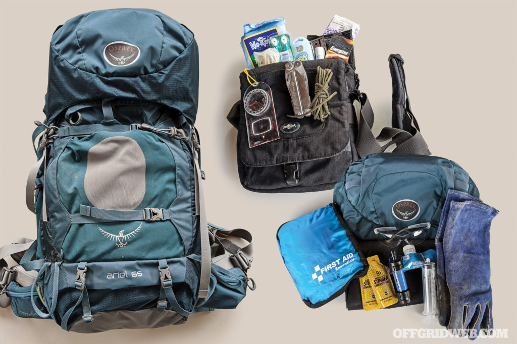 bug out bag osprey Bag Drop: The Wildfire Bug-Out Bag