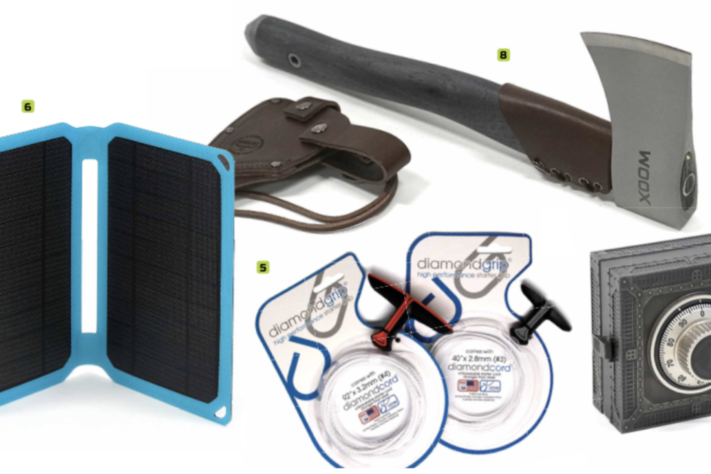 The Latest Gear: Survival Whistles, Phone Solar Panels, Lockpick Vaults & More