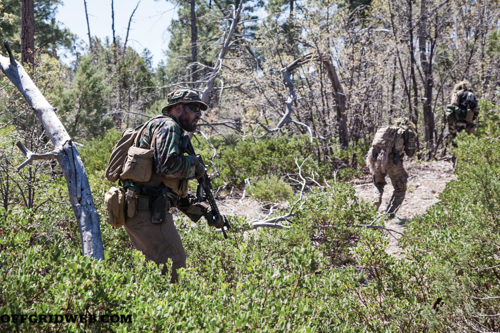 reconnaissance team movemement