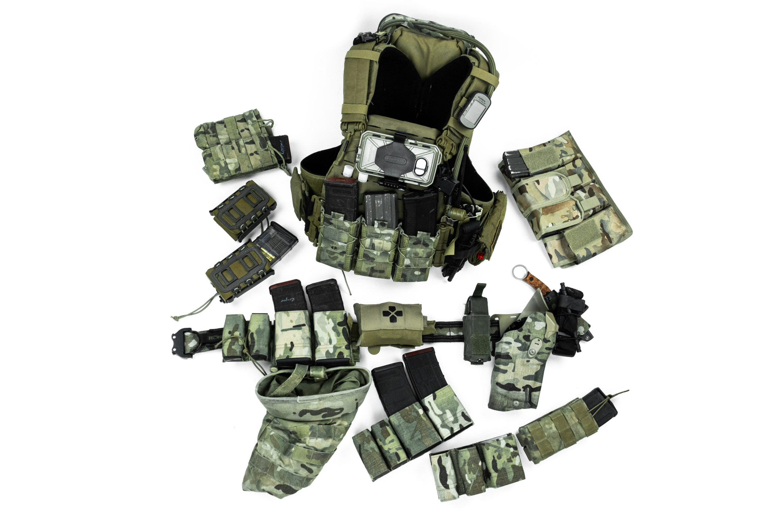  High Speed Gear MOLLE Triple TACO Shingle, Holds 3 Rifle  Magazines, Black : Sports & Outdoors