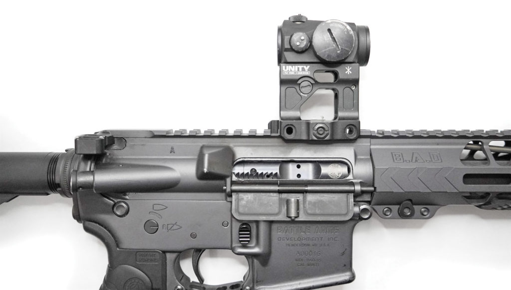 Unity Tactical Fast Mount T-1 Micro night vision rifle setup night vision optics