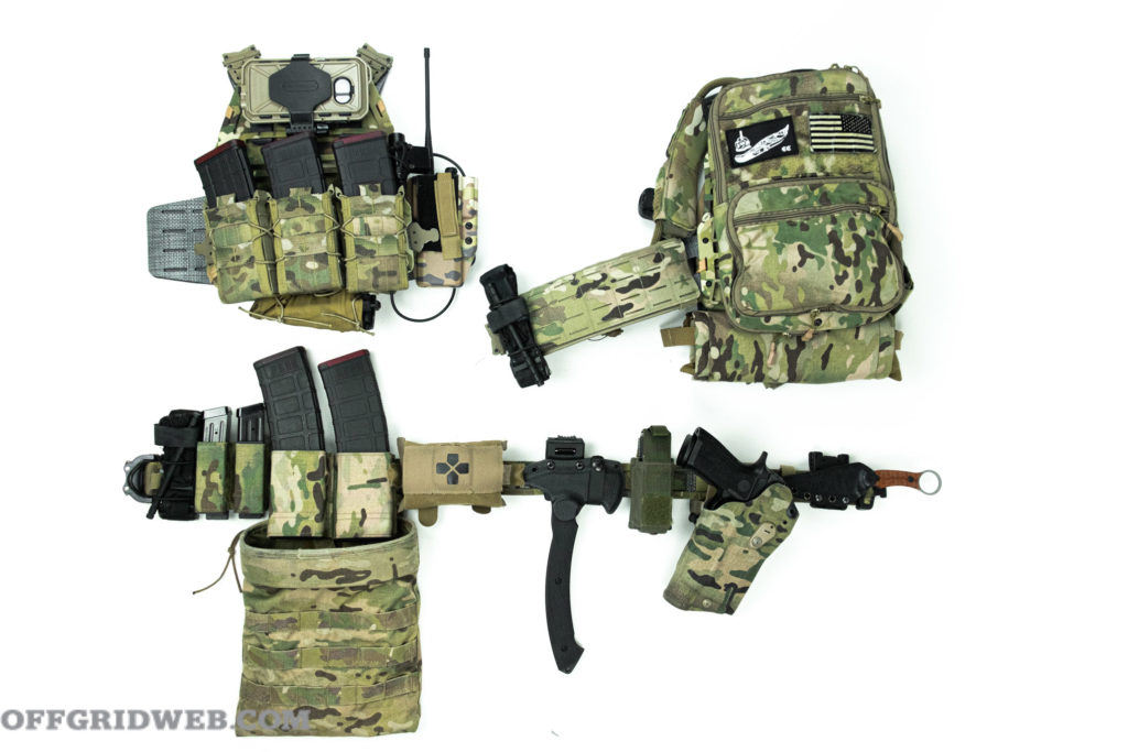 The belt fights right in with high end gear like S&S Precision's PlateFrame-Modular.
