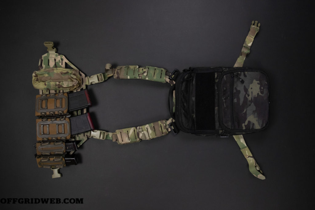 S&S Chest Rig - Modular with assault pack