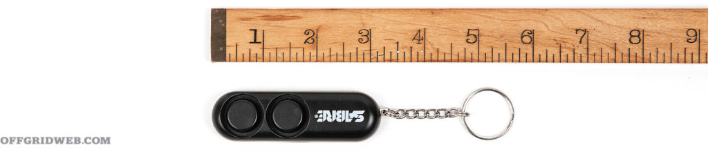 SABRE Personal Alarm with Key Ring rescue whistle