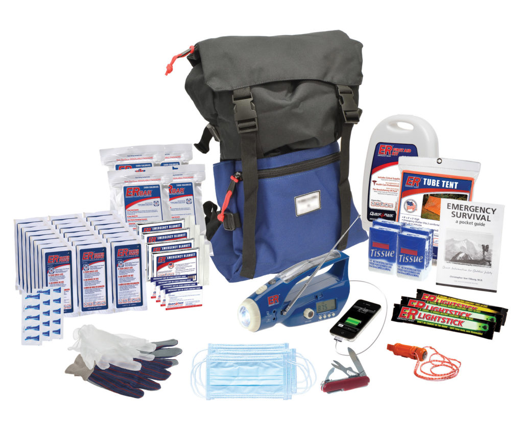Quake Kare 4 Person Ultimate Go Bag – Extended Edition