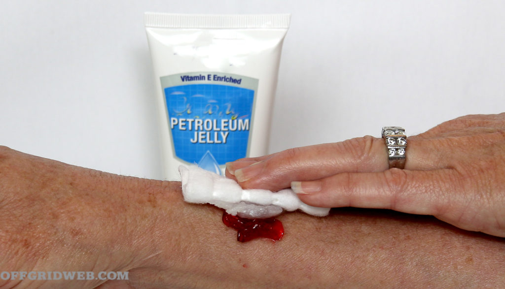 hemostatic agents petroleum jelly