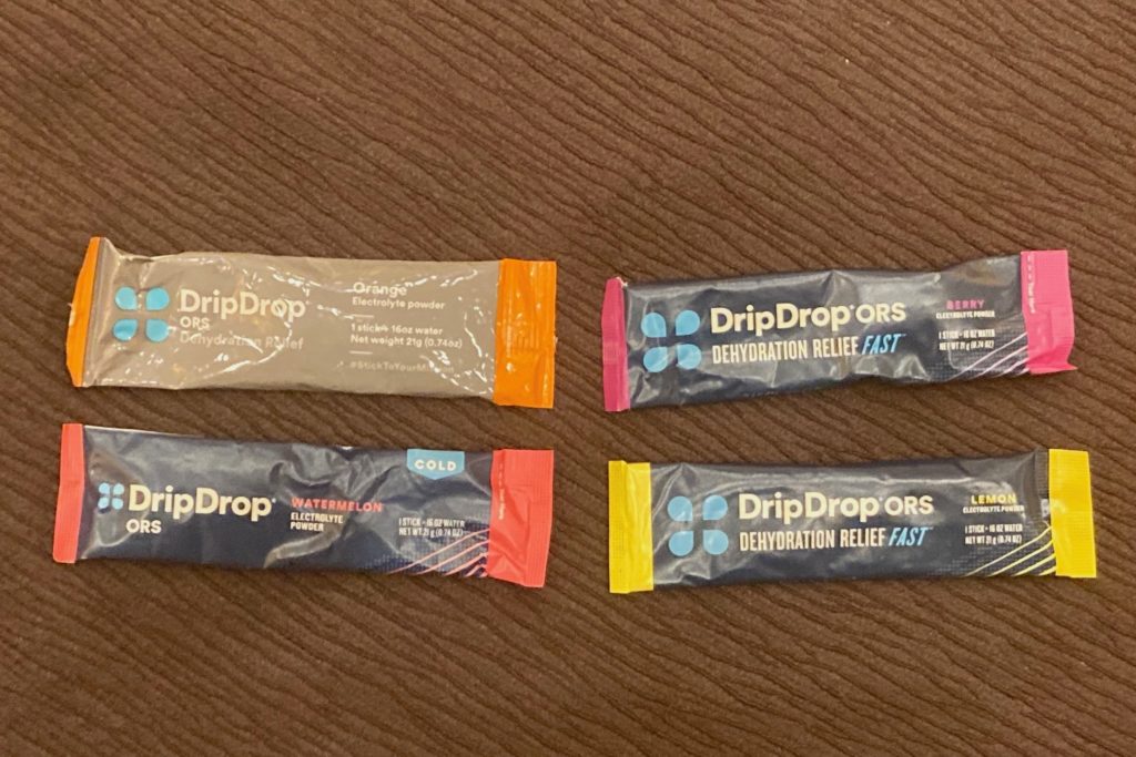 New: DripDrop Powder Fights Dehydration Faster