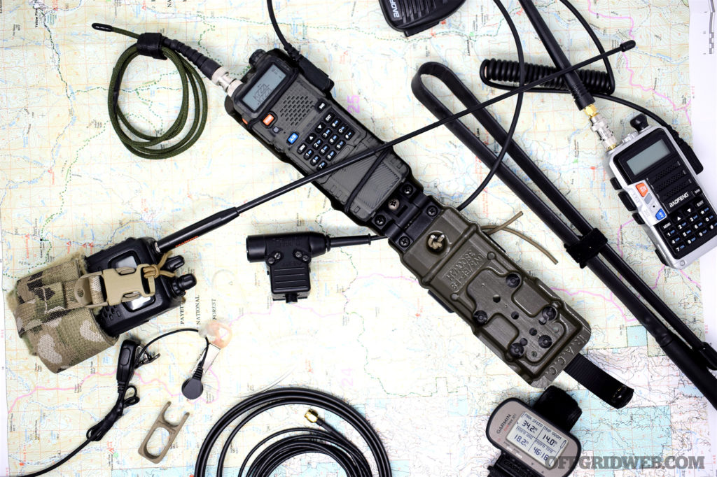 Photo of handheld radios for communication.