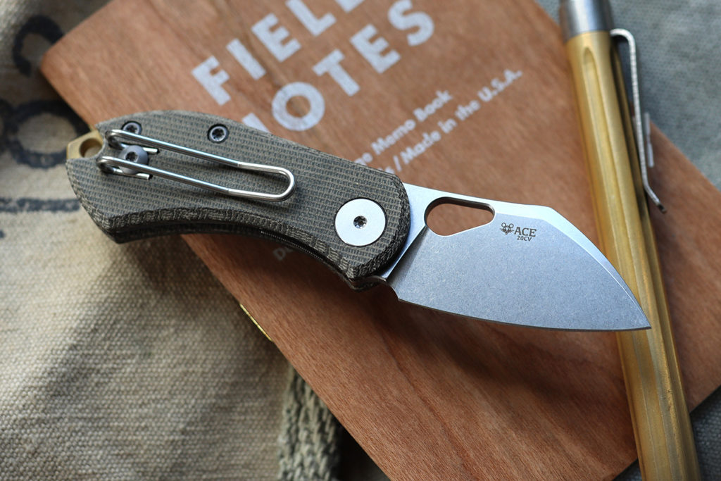 New: GiantMouse ACE Nibbler Folding Knife