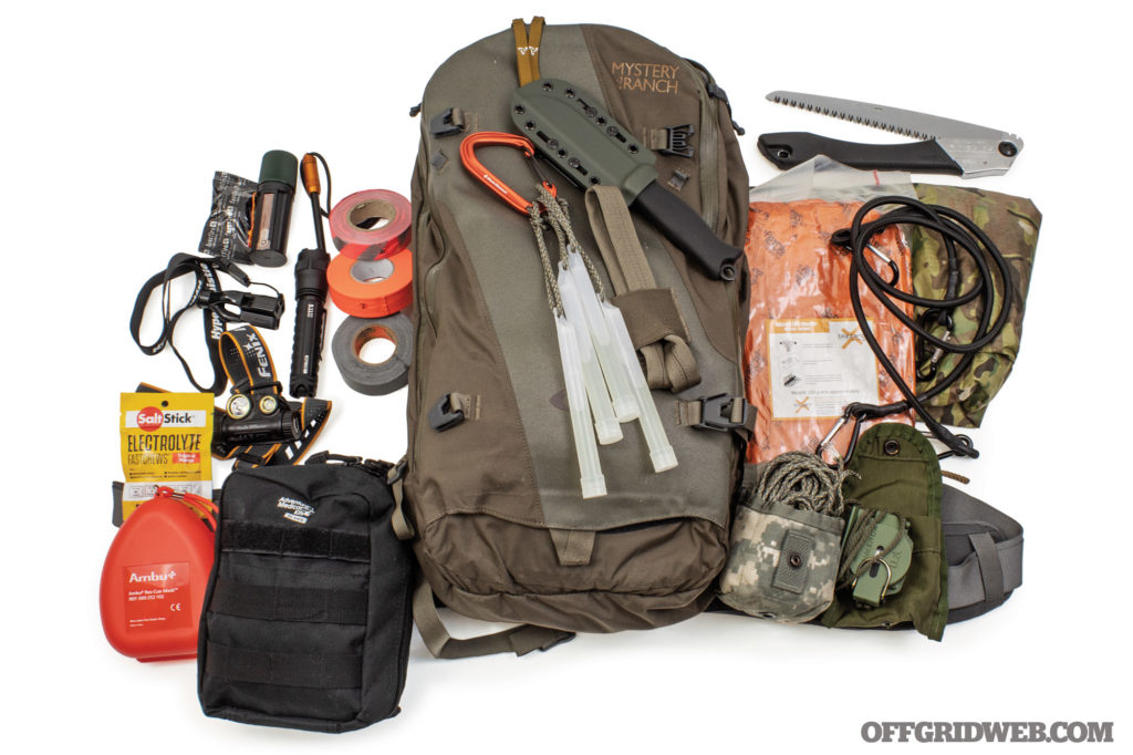 Photo of a SAR 24-hour pack.
