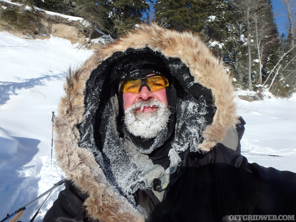 Portrait photo of Michael Neiger with a frozen beard.