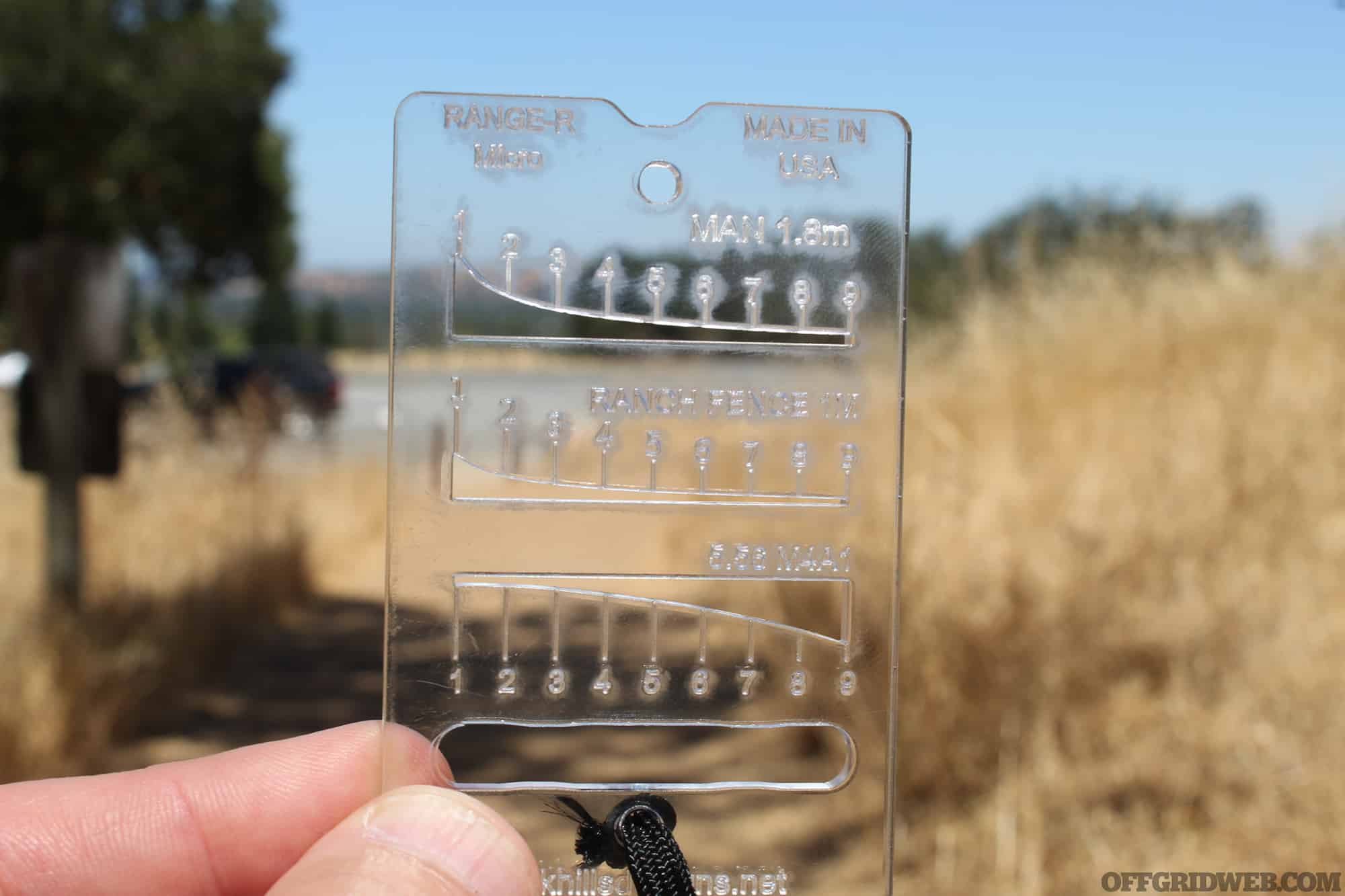 RANGE-R Card FLEX = Passive Range Finding | RECOIL OFFGRID