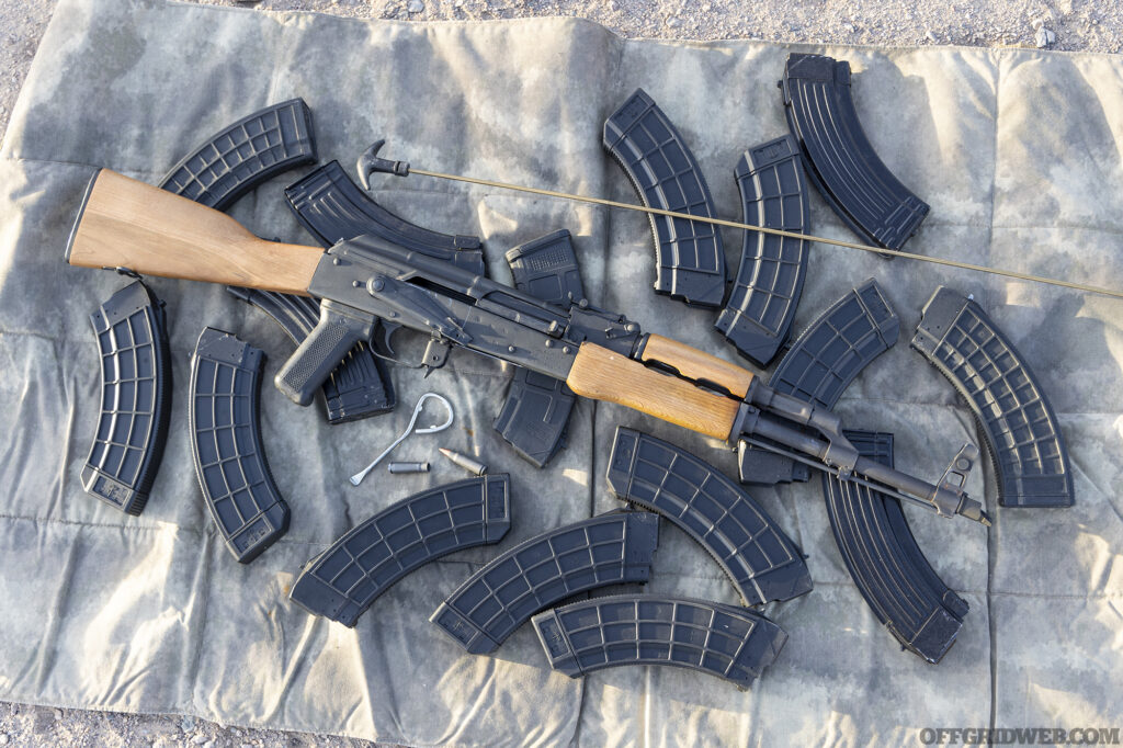 We had no intention of giving our AK the white-glove treatment — we wanted to run it hard, just as Mikhail Kalashnikov intended. Our 500-round test is only the start of its service life, and we’d say it performed admirably so far.