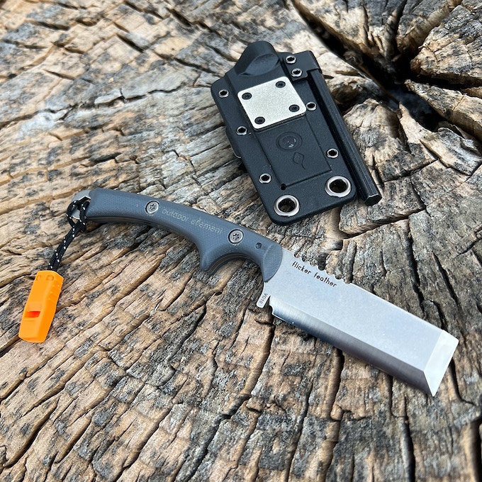 Photo of the Flicker Feather Knife by Outdoor Element.