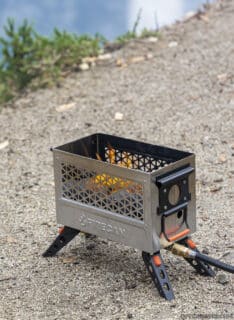 Photo of the ignik fire can.