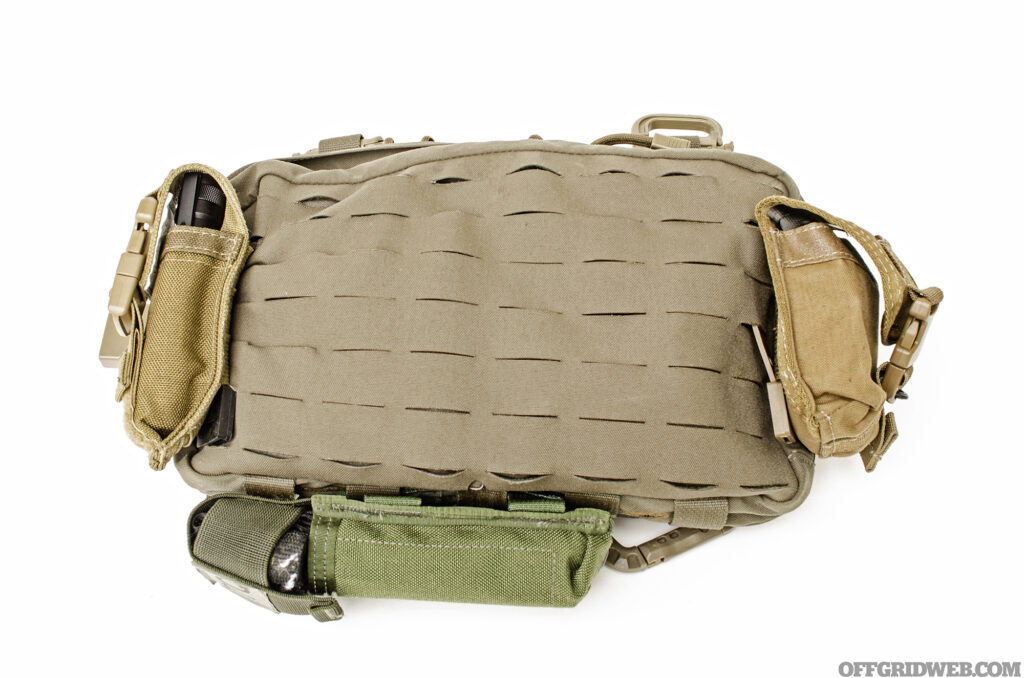 Studio photo of a chest rig.
