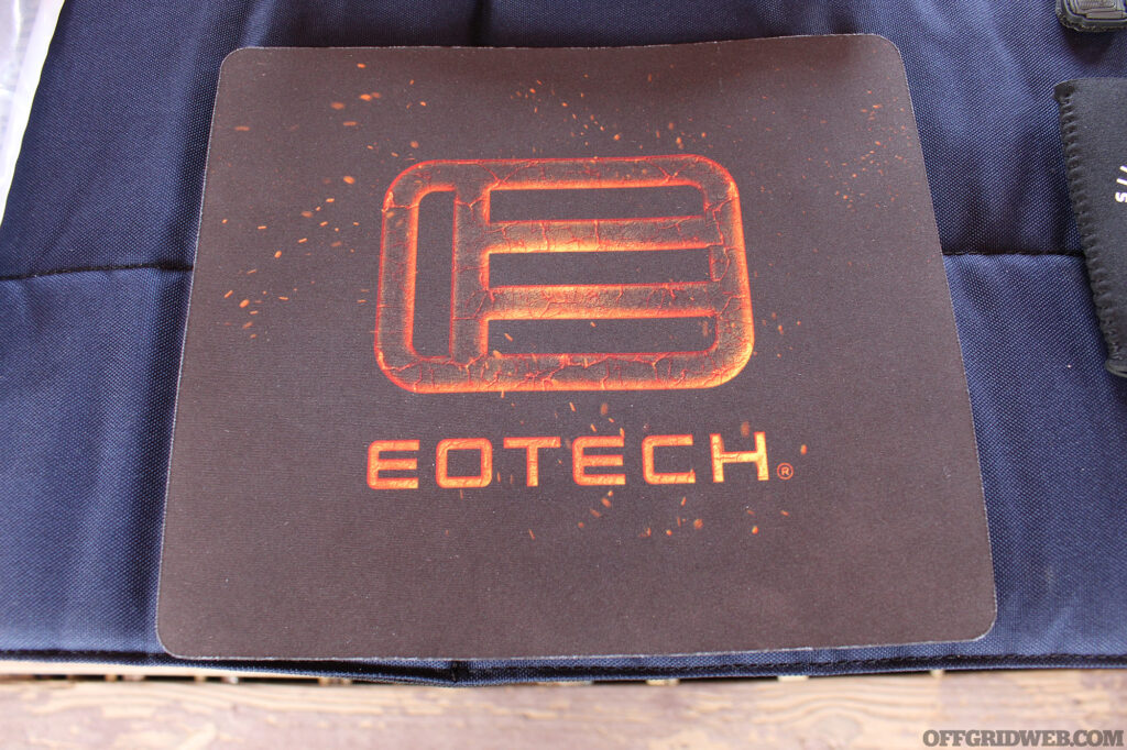 Photo of an eotech mousepad.