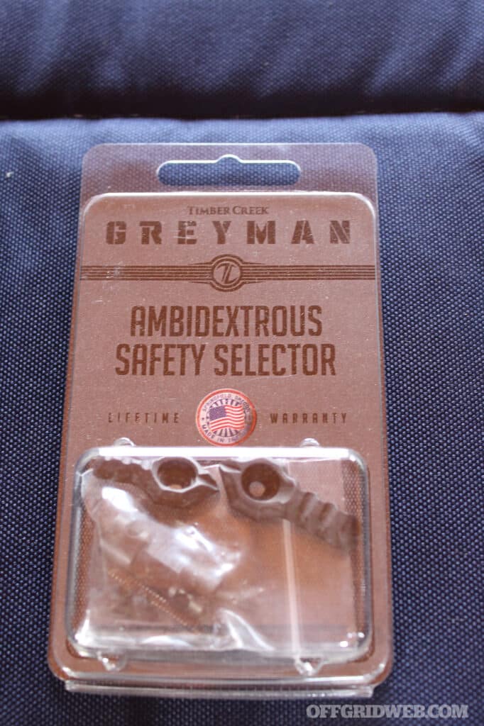 Timber Creek Outdoors ambi safety selector.