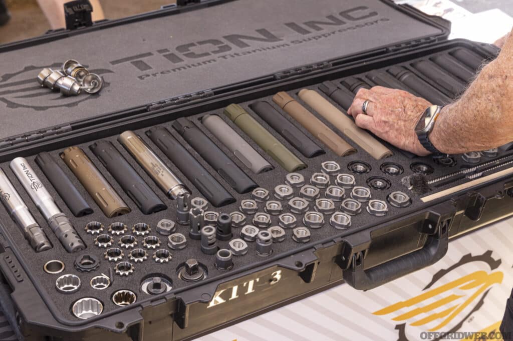 Case of Tion silencers.