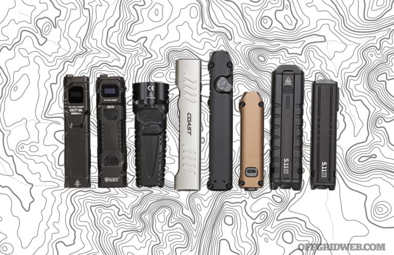 Image of flat flashlights