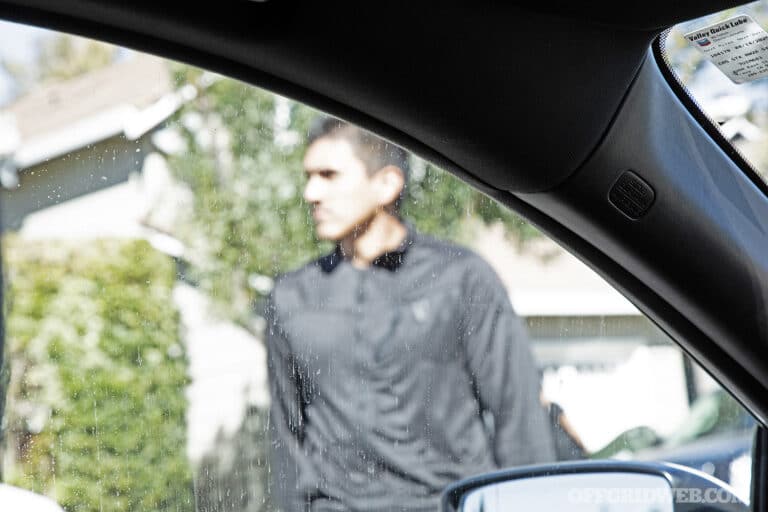 discreet surveillance from vehicle