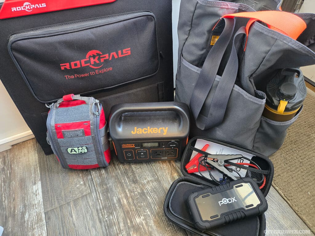 road trip emergency gear