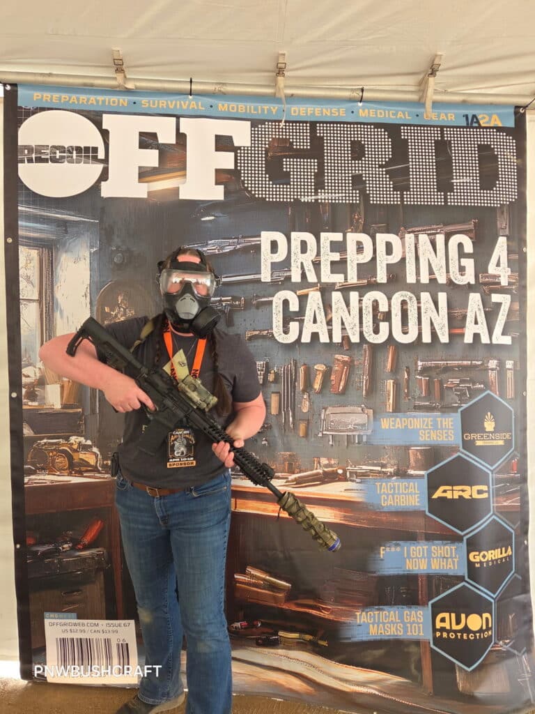 Attendees and vendors alike were able to be on the cover of their very own issue of Recoil Offgrid!