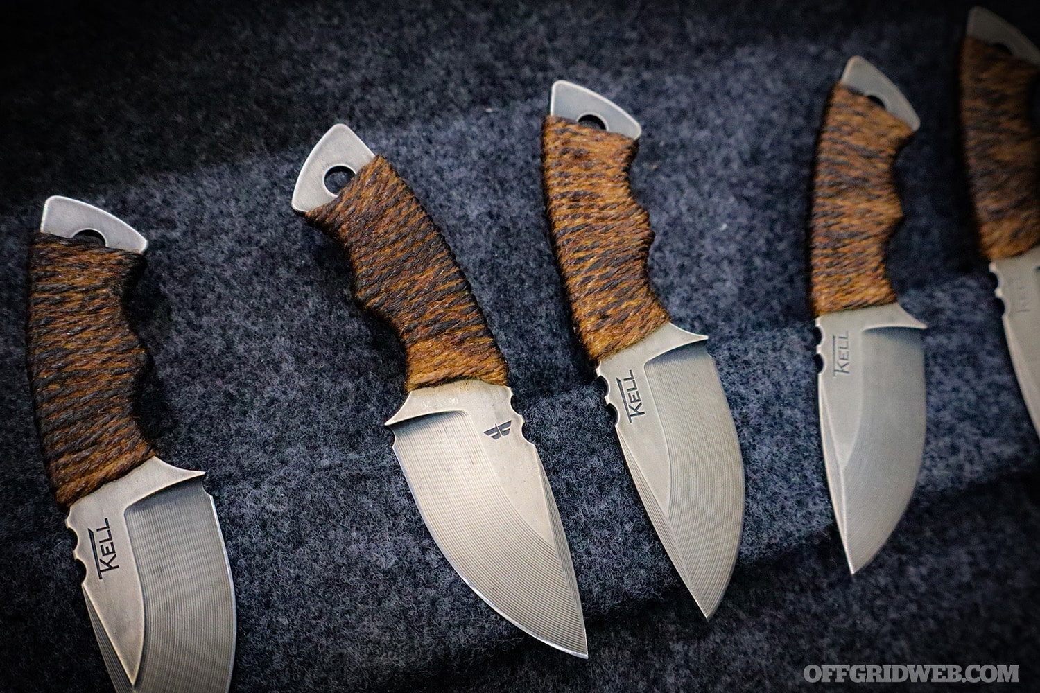 T.kell knives by nuge dp-1 collab at blade show