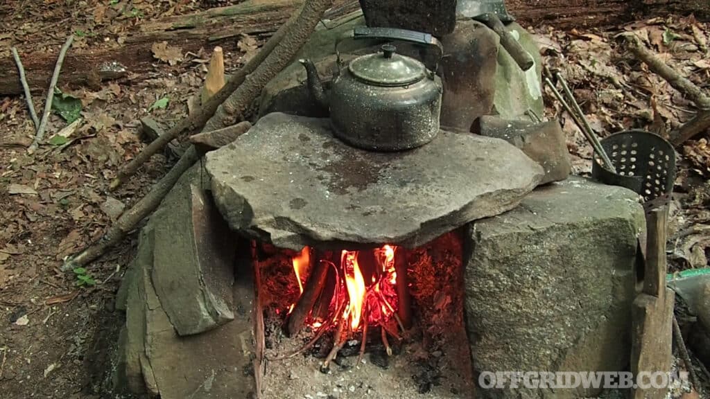stone age cooking oven