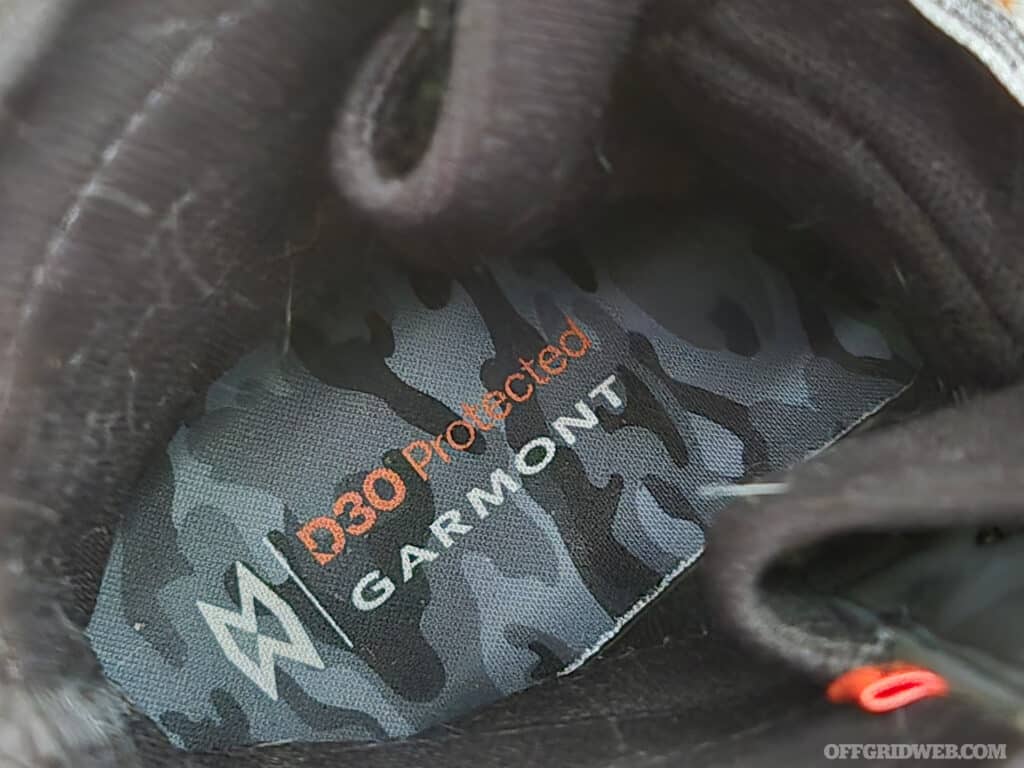 d30 in Garmont Tactical t8 Defense