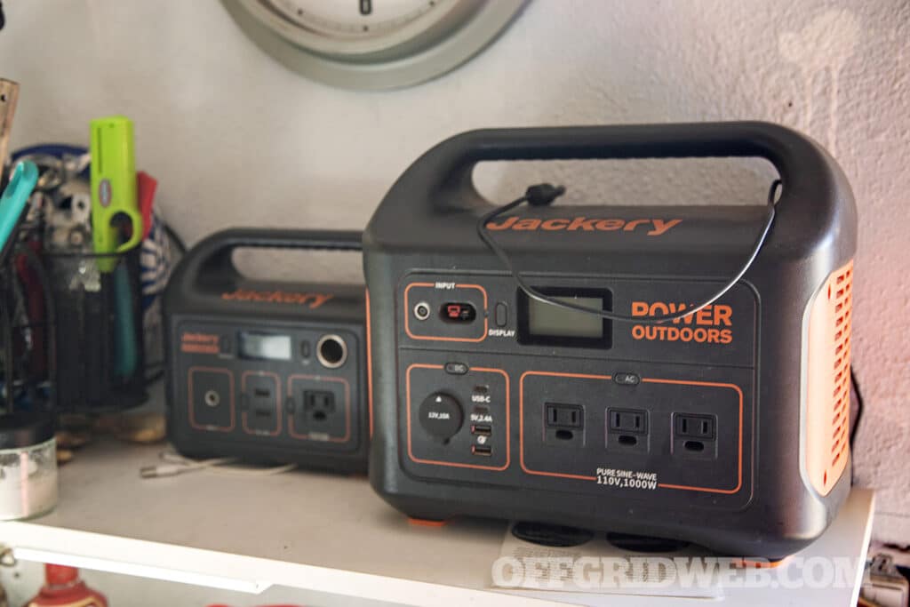 off grid power options in a homestead
