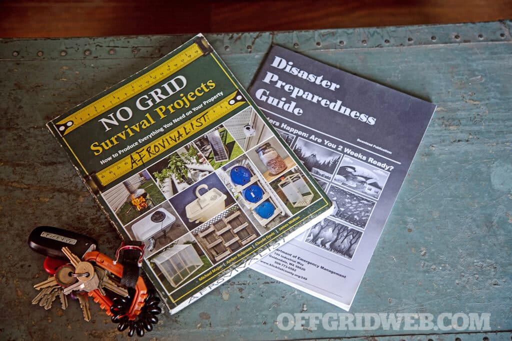 preparedness and self reliance books