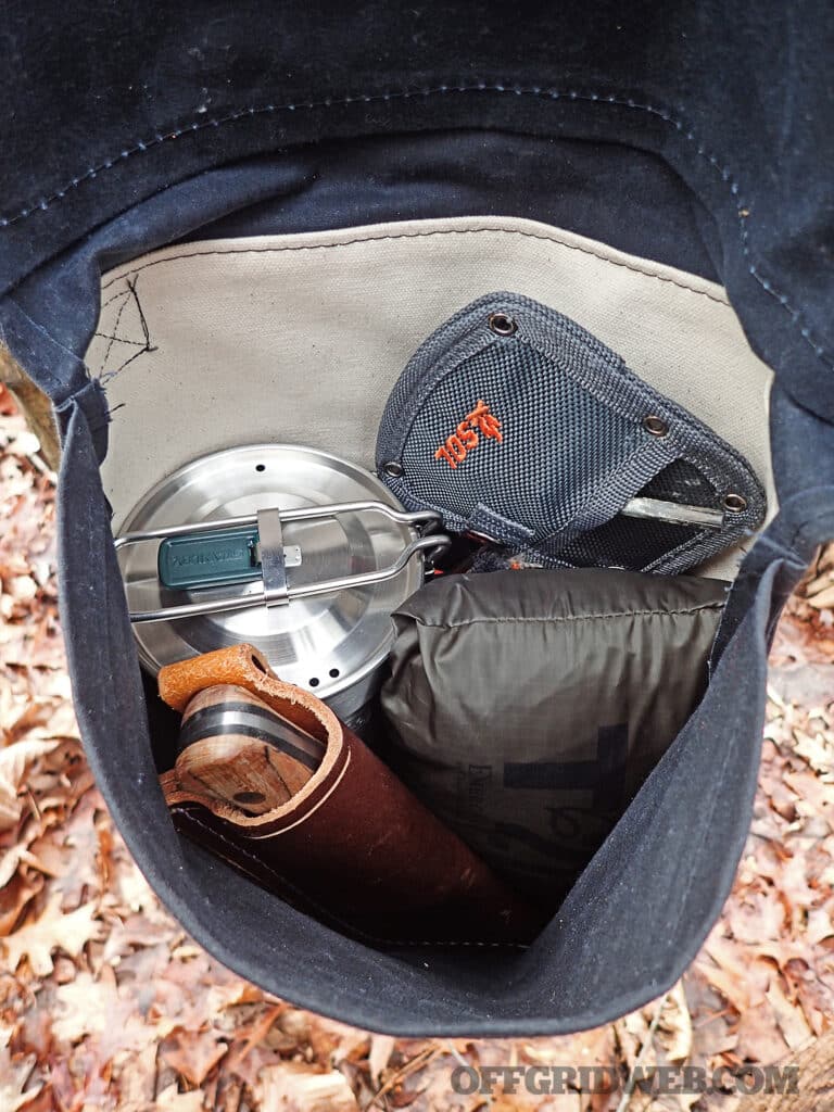 interior coal cracker haversack