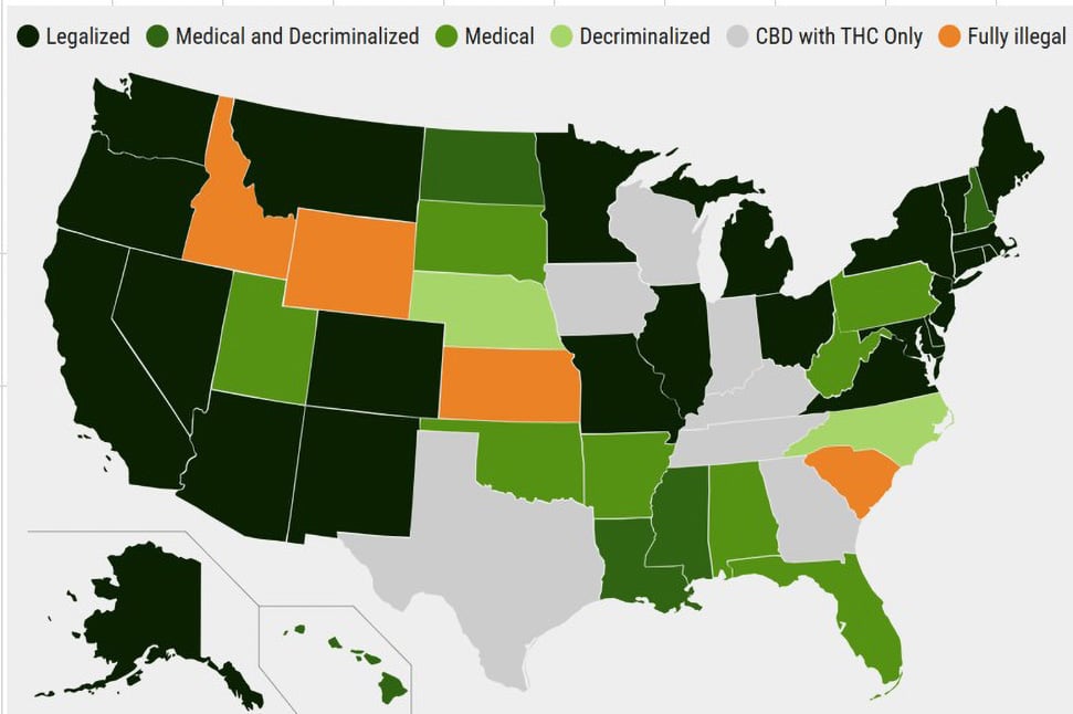 cannabis legal map