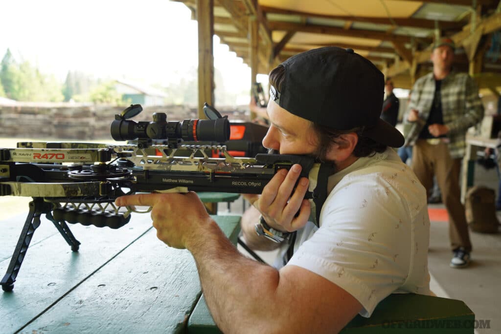 Matthew Williams with his Ravin R470