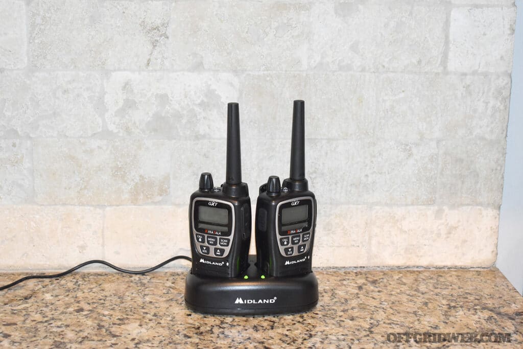 Two way radio communication devices
