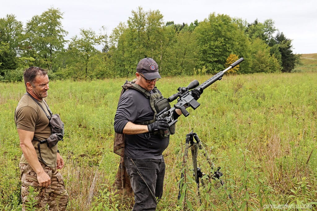 long range shooting at undisclosed