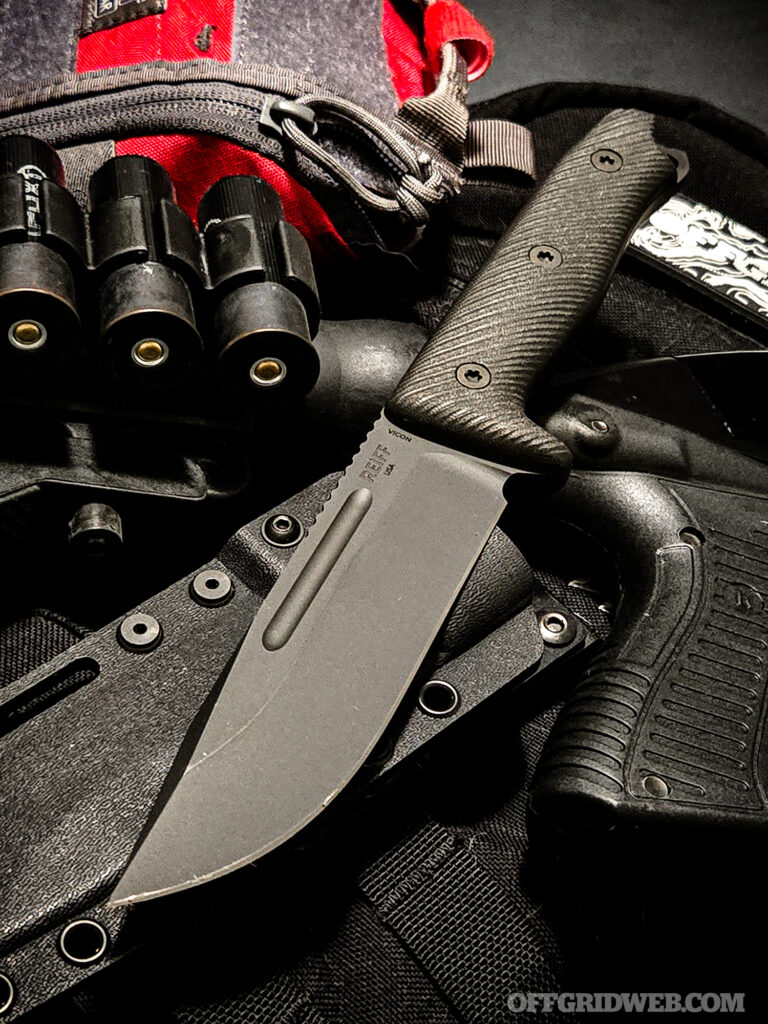 Reiff vicon with tactical gear
