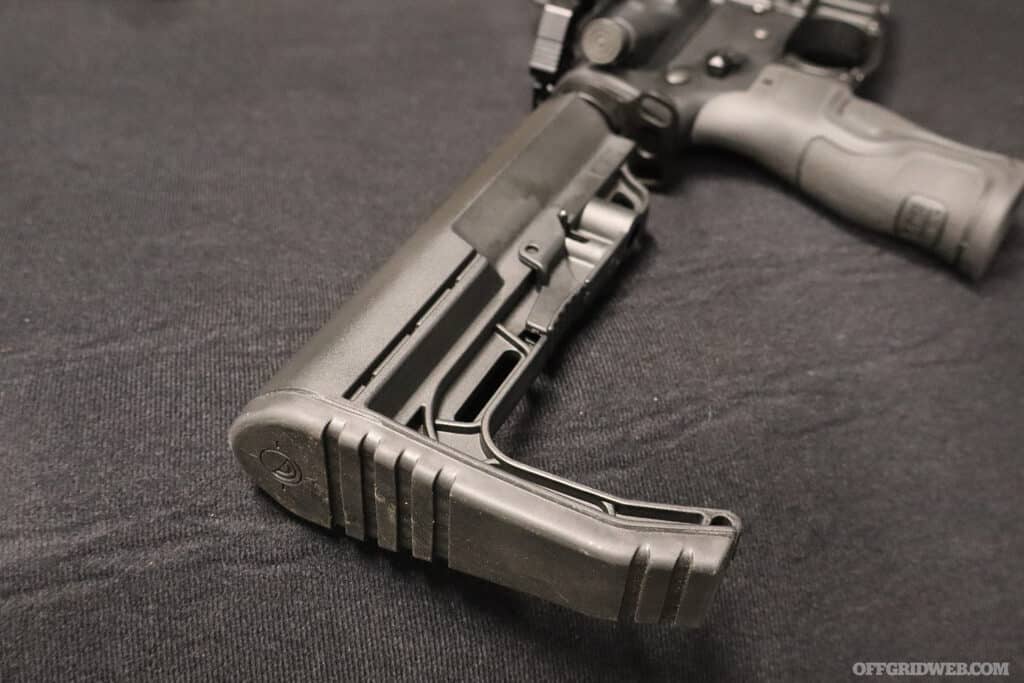 Mission first tactical stock on ADER