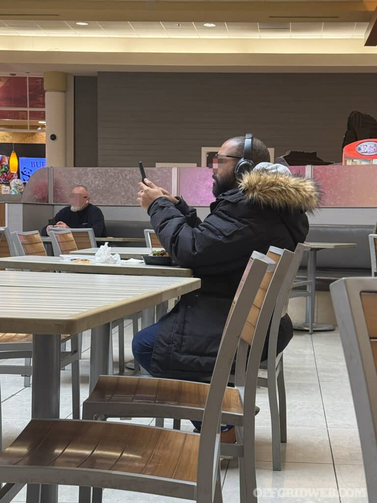 man in heavy jacket