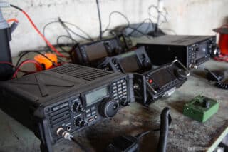 High Frequency Radio setup