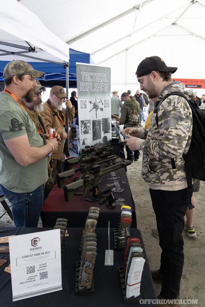 Black Armor Guns booth at CANCON South Carolina 2025