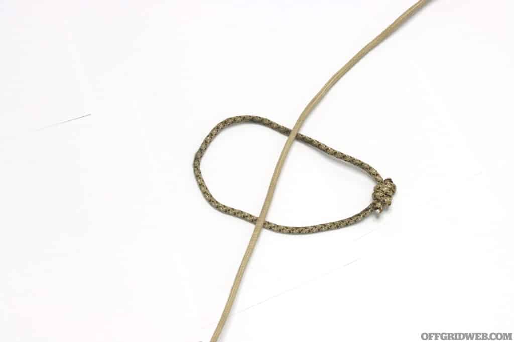 Prusik Knot - Step 1