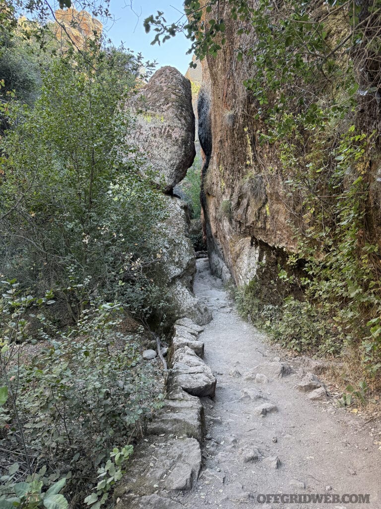 Paths wind through narrow craigs, opening again to stunning views.